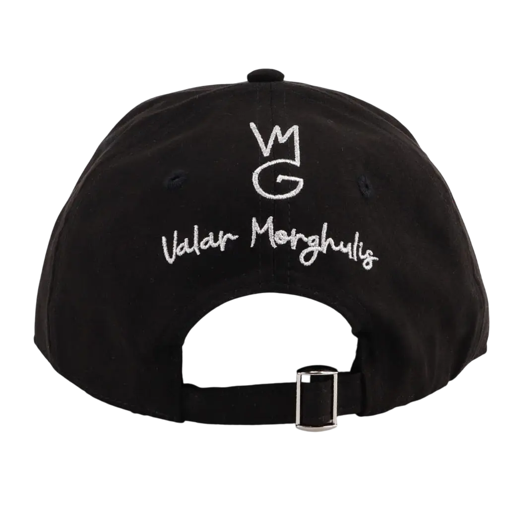 Casquette Maison Valar Black VALARMGWORLD