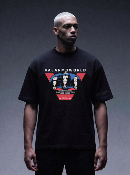 T-Shirt Valar Morghulis World VALARMGWORLD Noir