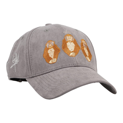 Casquette Suède à visière incurvée