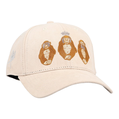 Casquette Suède à visière incurvée