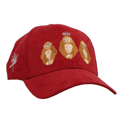 Casquette Suède à visière incurvée