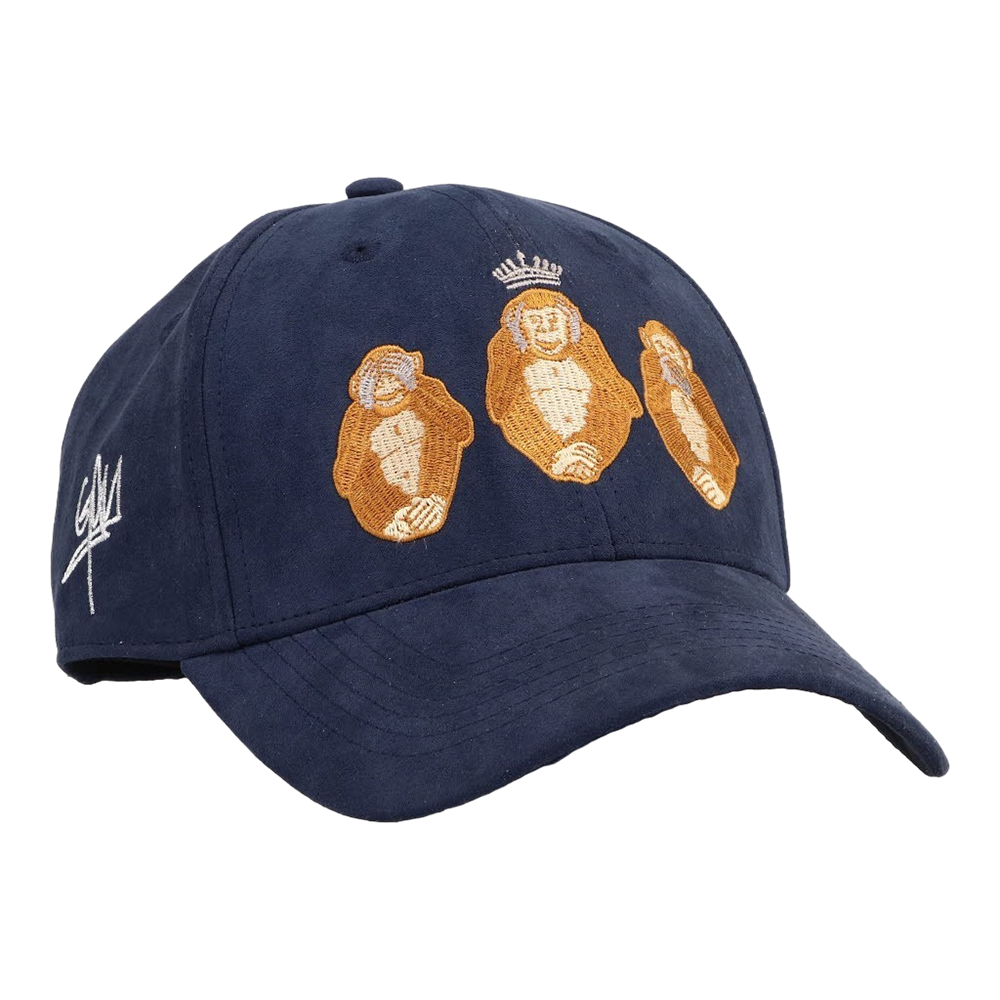 Casquette Suède à visière incurvée