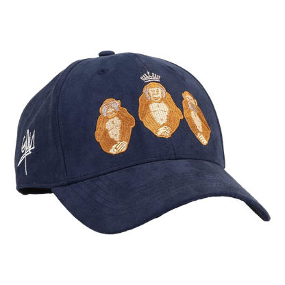 Casquette Suède à visière incurvée