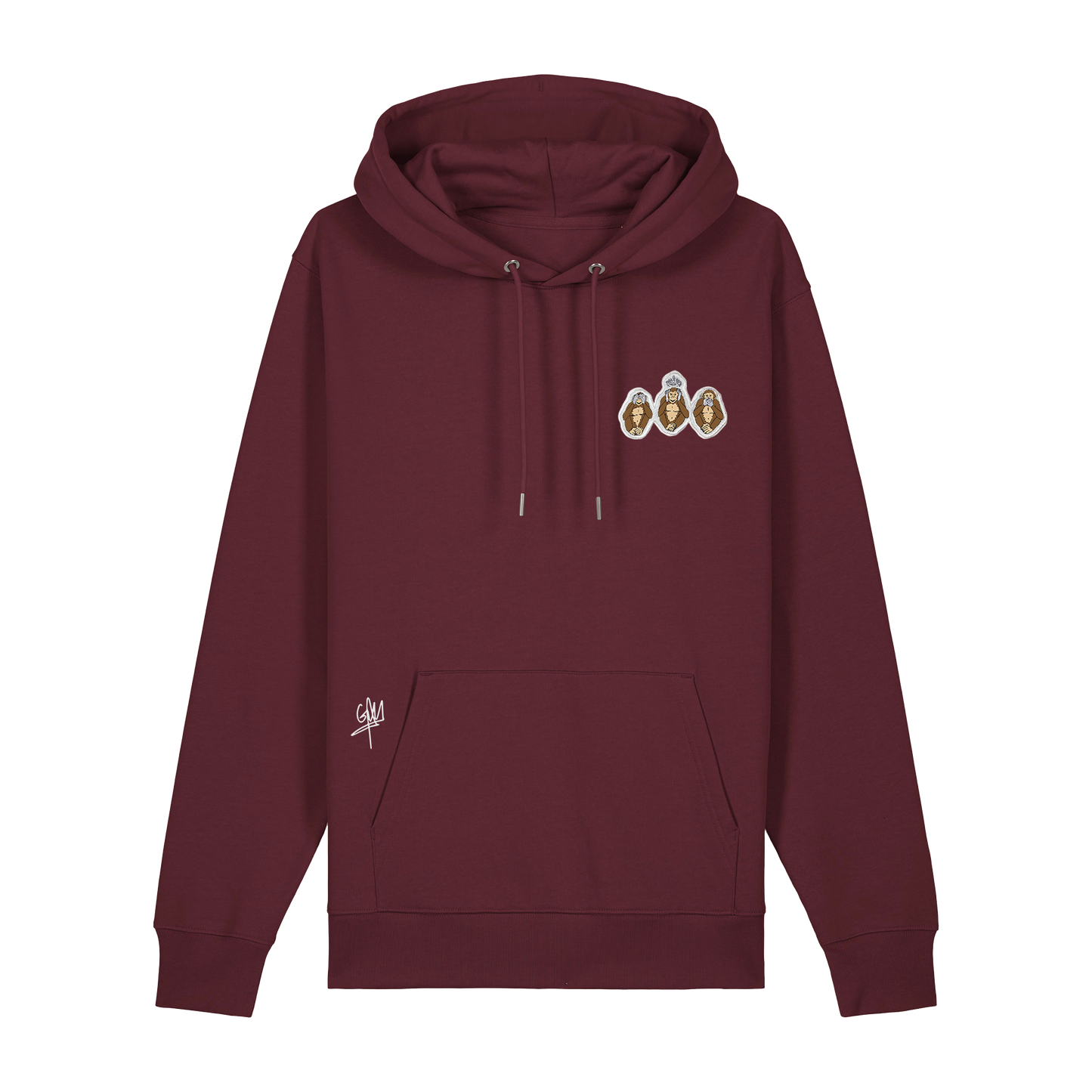 Sweat Capuche Valar Classique adulte VALARMGWORLD Bordeaux
