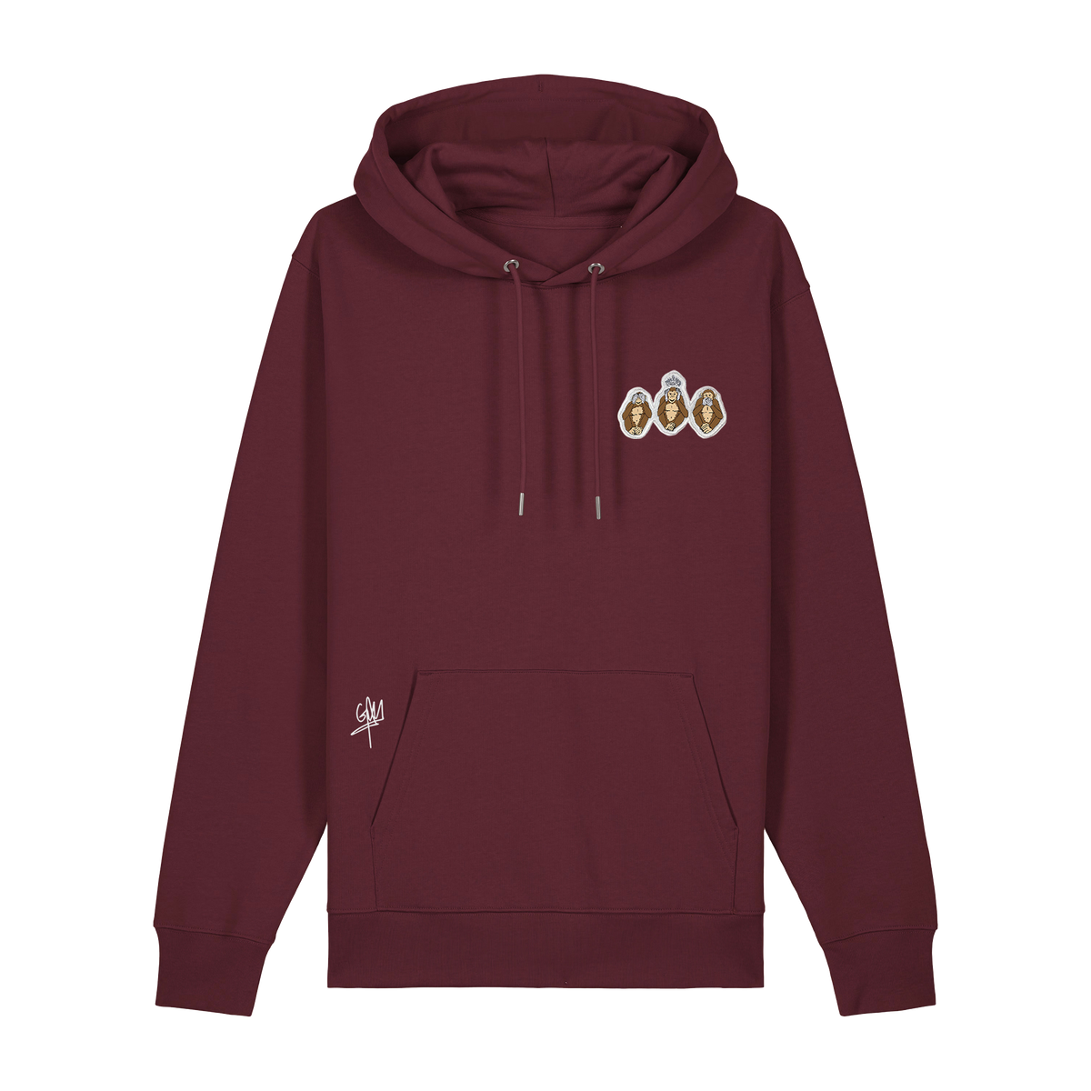 Sweat Capuche Valar Classique adulte VALARMGWORLD Bordeaux