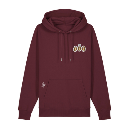 Sweat Capuche Valar Classique adulte VALARMGWORLD Bordeaux