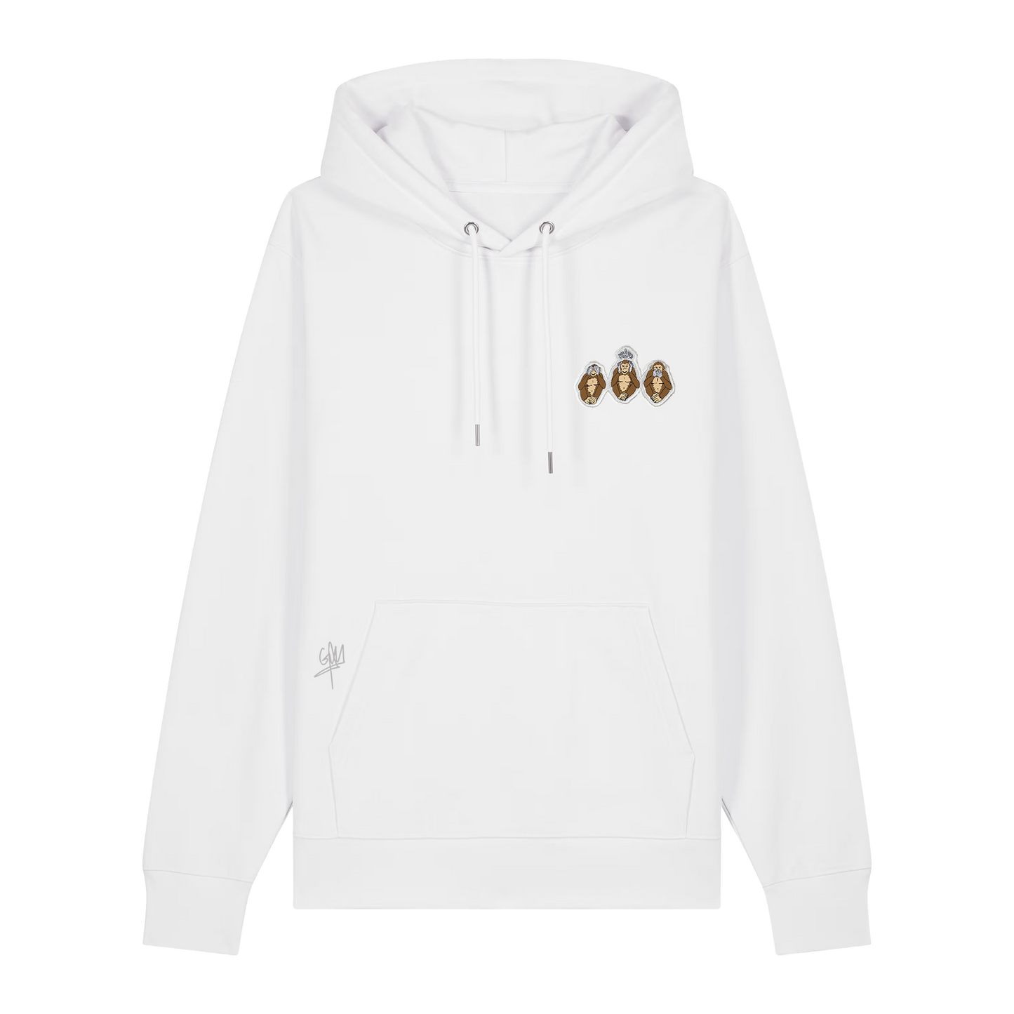 Sweat Capuche Valar Classique adulte VALARMGWORLD Blanc