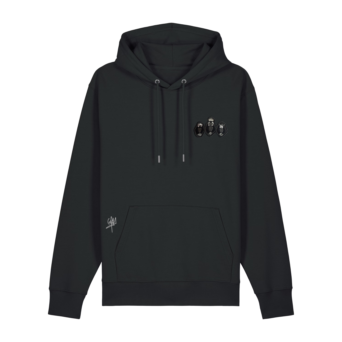 Sweat Capuche Valar Classique adulte VALARMGWORLD Noir