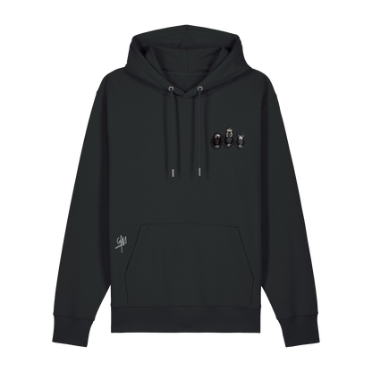 Sweat Capuche Valar Classique adulte VALARMGWORLD Noir