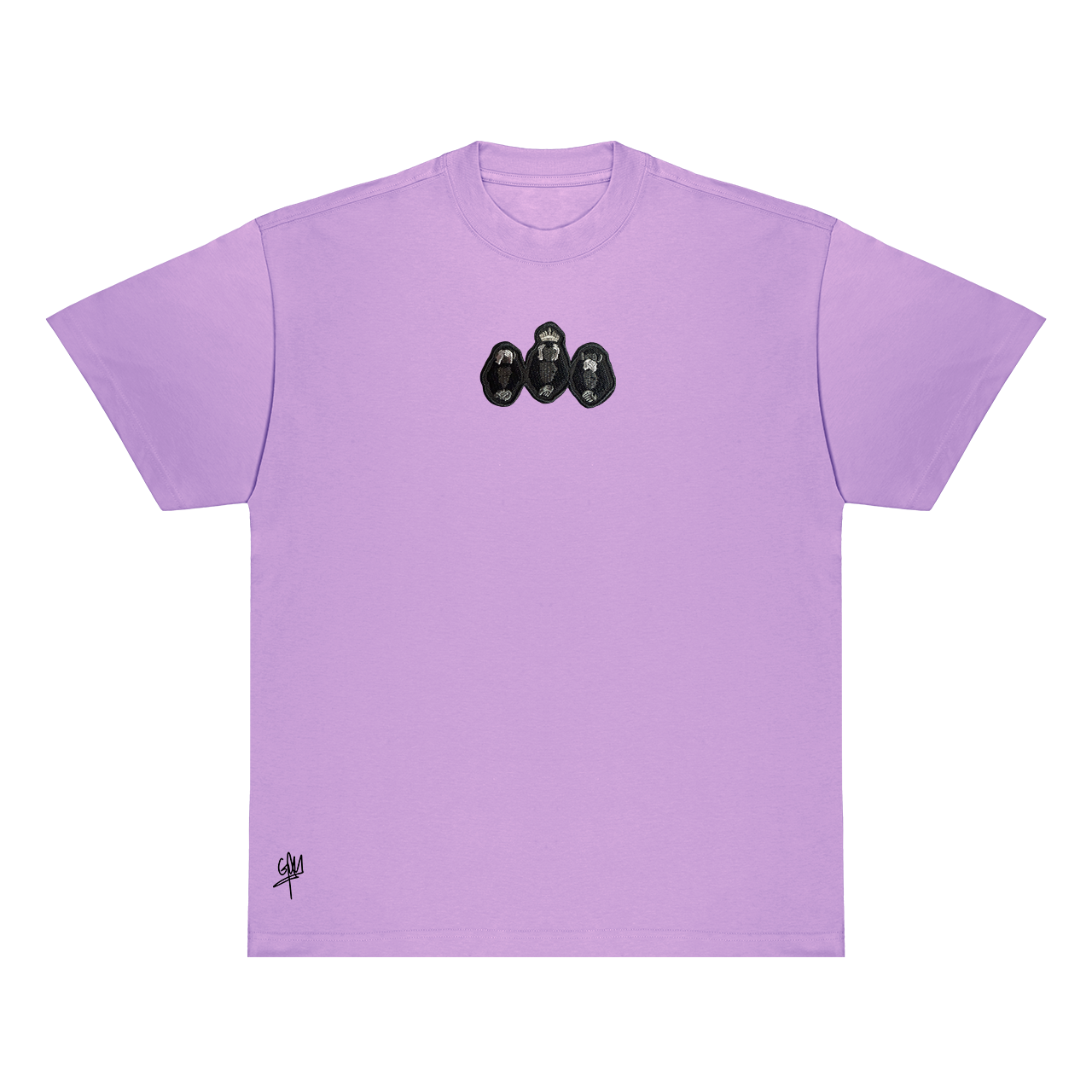 T-Shirt Valar Morghulis Brodé Plexus VALARMGWORLD Lilas