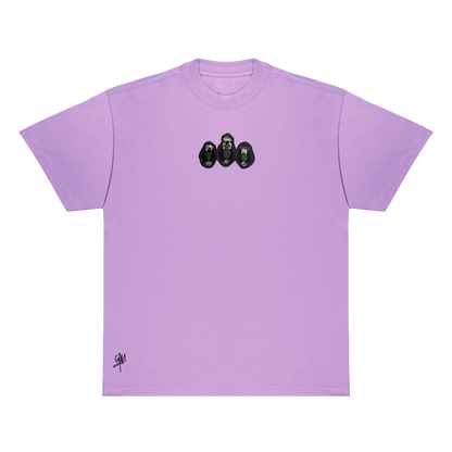 T-Shirt Valar Morghulis Brodé Plexus VALARMGWORLD Lilas