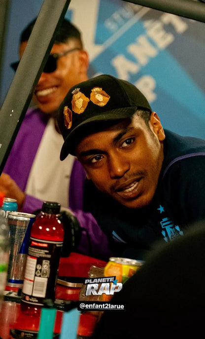 Casquette Suède à visière incurvée