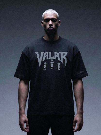 T-Shirt Valar Morghulis Sharp VALARMGWORLD Noir